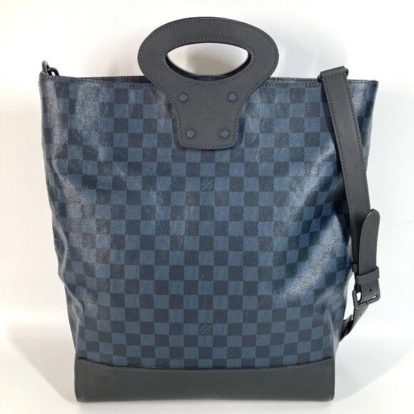 LOUIS VUITTON N51100 Damier Cobalt Tote NS 2WAY Shoulder Bag Crossbody Hand Bag - Picture 1 of 14